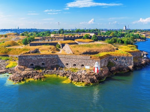 Suomenlinna (Sveaborg) fortress in Helsinki, Finland