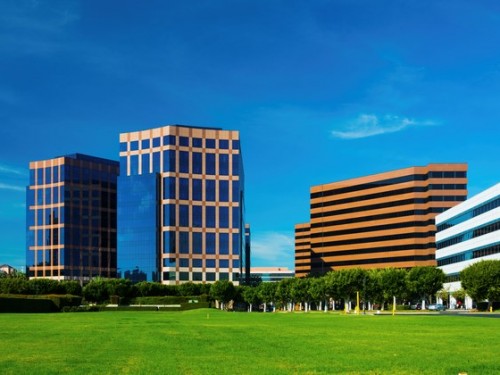 Irvine Business Complex highrise office buildings