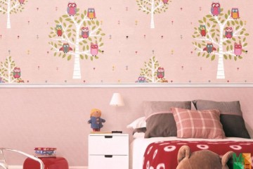 Khám phá không gian kỳ ảo mới lạ với giấy dán tường cho bé