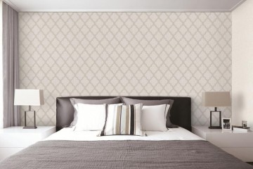 Chọn giấy dán tường Hàn Quốc theo diện tích phòng ngủ