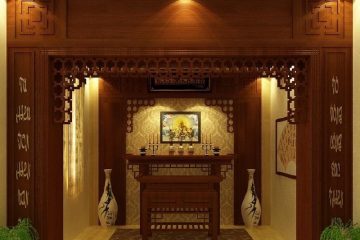 Tại sao nên chọn giấy dán tường 3D phòng thờ?