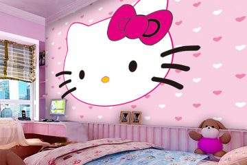 5 mẫu giấy dán tường đẹp cho bé yêu thích mê