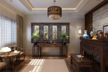 Cách chọn giấy dán tường trang trí phòng thờ theo phong thủy