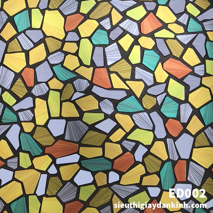 Giấy dán kính 3D ED002