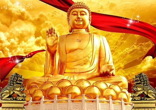 Mẫu tranh tượng Phật Thích Ca