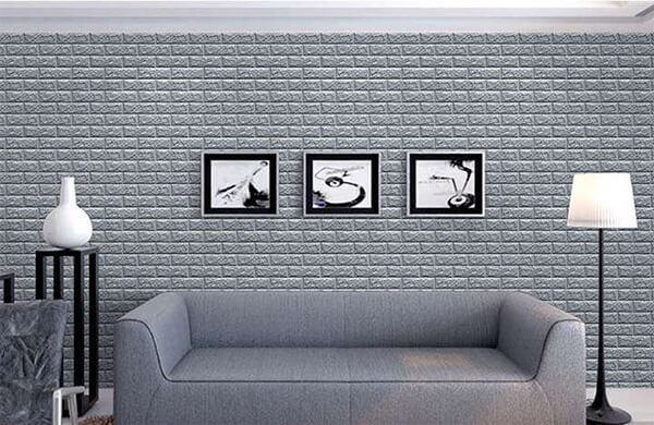 Xốp dán tường là vật liệu trang trí nội thất rất được ưa chuộng
